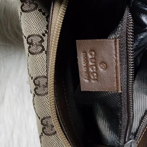 Uni Sex Brown Patterned Crossbody Bag - Picture 13 of 15